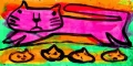 4ネコ迷画カラフルで陽気な猫ｎ (6)