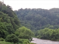 河原から見た青葉山
