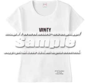 T-shirt VANITY logo