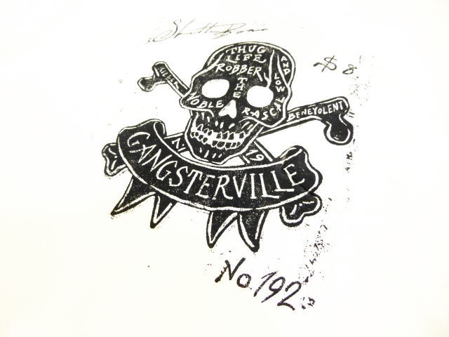 GANGSTERVILLE No.192-S/S T-SHIRTS