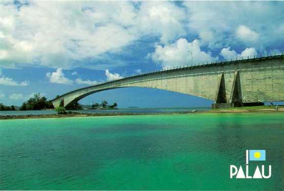 韓国企業の「ＫＢブリッジ崩落」→日本企業の「Japan－Palau friendship bridge」（日本－パラオ親善の橋）