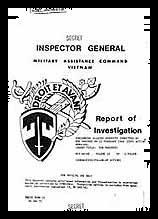 ロバート・モレヘッド・コックアメリカ陸軍大佐が監察官として作成した虐殺事件の報告書