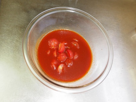 トマトと辛子明太子の冷製パ052