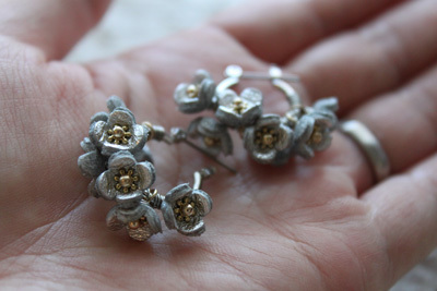 銀の花