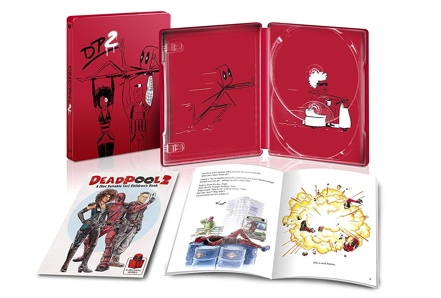 DEADPOOL2 steelbook デッドプール2 Amazon.co.jp限定 スチールブック