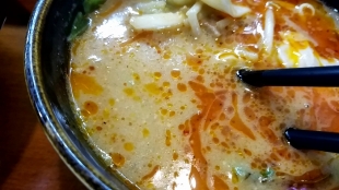ぼん蔵　味噌つけ麺　つけ汁 (2)