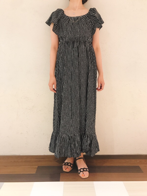 マリハ ロングワンピース ワルツのドレス フリル サマードレス shimizu 