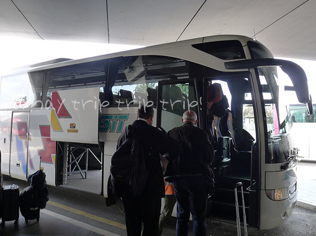 イタリア旅行記18 4 空港シャトルバス Sit でローマ市内へ Kanayの海外旅 たび タビ